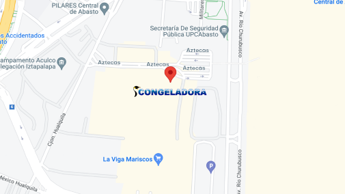 Mapa de congeladora